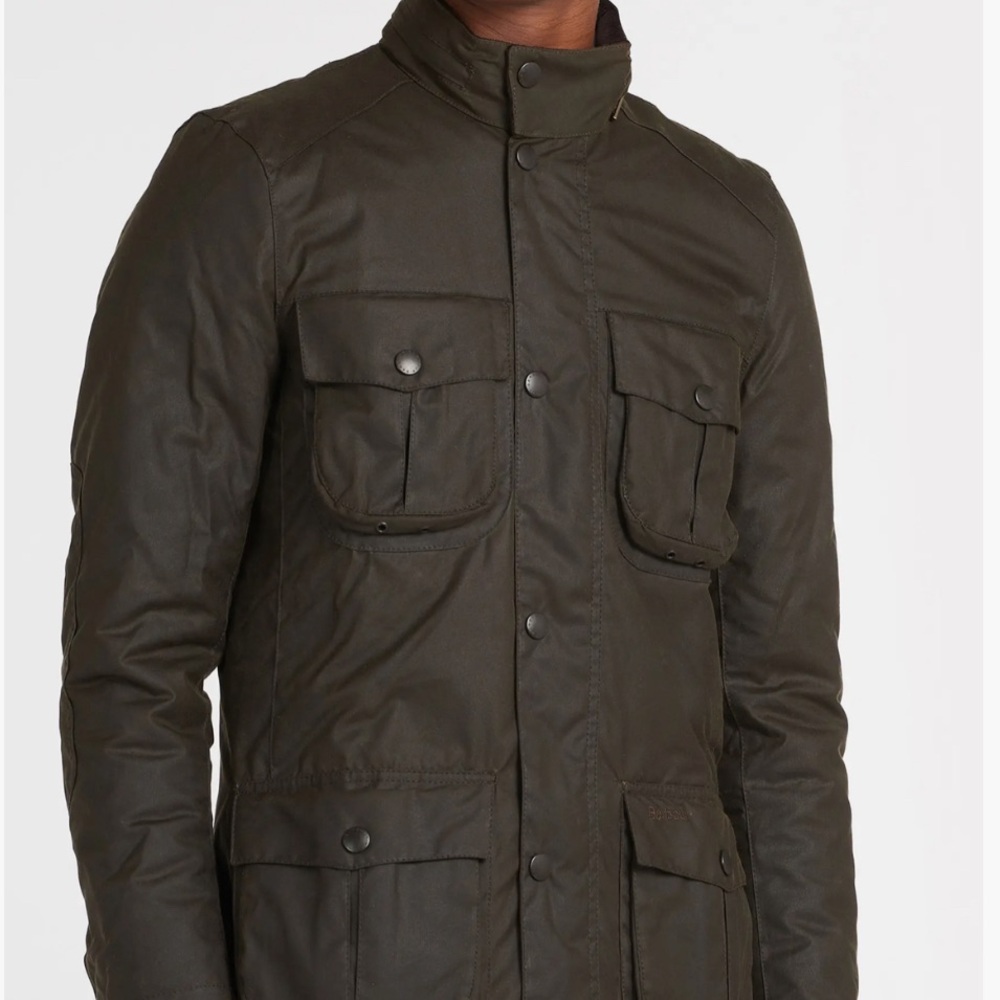 Barbour Corbridge Water Resistant Waxed Cotton Jacket - Picture 2 of 9